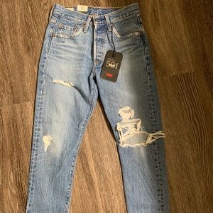 Levis 501 Skinny Vintage Jeans